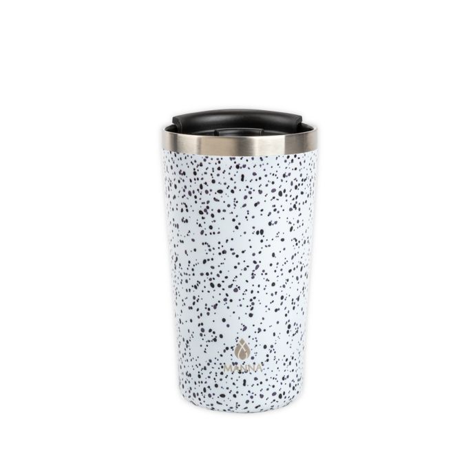 Manna™ 18 oz. Ranger Pint Travel Mug in White Speckled Bed Bath and