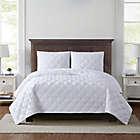 Alternate image 0 for Truly Soft&reg; 3D Puff 2-Piece Twin XL Quilt Set in White