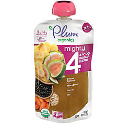 Plum Organics® Tots Mighty 4™ 4 oz. Carrot, Guava, Oats, Black Beans Nutrition Blend