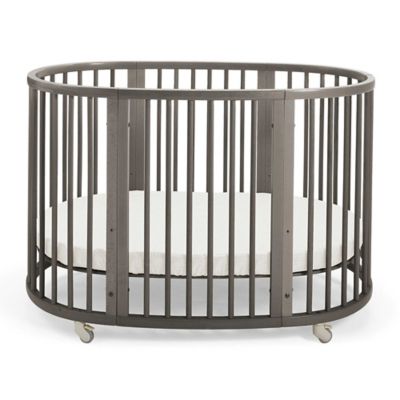 oval baby crib