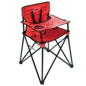 ciao! baby&reg; Portable High Chair in Red