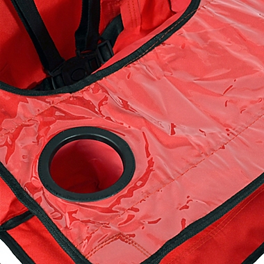 ciao! baby&reg; Portable High Chair in Red. View a larger version of this product image.