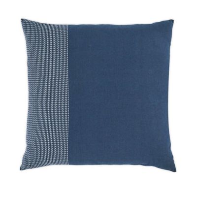 navy blue european pillow shams