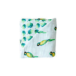 Malabar Baby Parrot Certified Organic Cotton Blanket