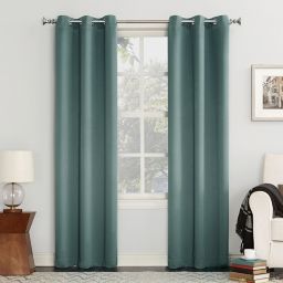 Sun Zero® Mariah 63-Inch Grommet Curtain Panel in Mineral (Single)