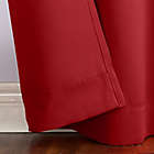 Alternate image 2 for Sun Zero&reg; Mariah 95-Inch Grommet Curtain Panel in Red (Single)