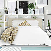 Alamode Home&trade; Coxen 3-Piece Full/Queen Duvet Cover Set in White