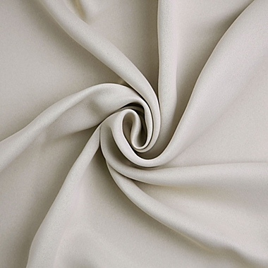 Sun Zero&reg; Mariah Saxon 84-Inch Grommet Window Curtain Panel in Pearl (Single). View a larger version of this product image.