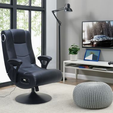 X-Rocker® Bolt 2.1 Bluetooth Console Gaming Chair in Black | Bed Bath ...