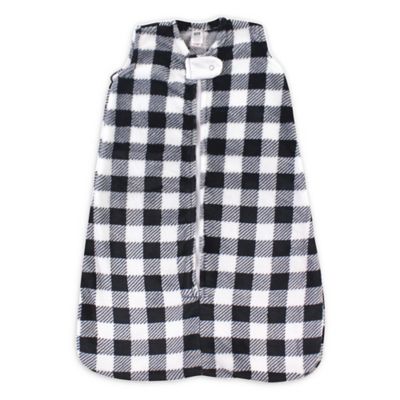 plaid sleeping bag