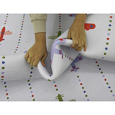BABY CARE&trade; Air Show Play Mat in White. View a larger version of this product image.