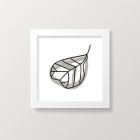 Alternate image 1 for goumi&reg; Organic Cotton 3-Piece Abstract Floral Framed Wall Art Set in White