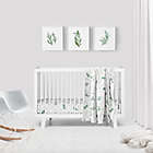 Alternate image 4 for goumi&reg; Organic Cotton 3-Piece Botanical Framed Wall Art Set in White