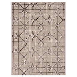 Luna Elements Rug in Ivory/Silver