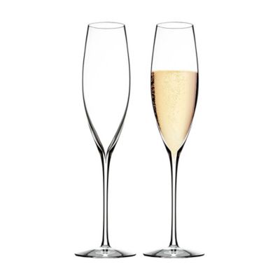 elegant champagne flutes