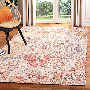 Safavieh Saffron 8&#39; x 10&#39; Charlie Area Rug in Red. View a larger version of this product image.