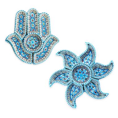 Kamsah Turquoise Serveware Collection. View a larger version of this product image.