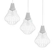 Southern Enterprises Brodiman Pendant Lamp with Cage Style Metal Shade