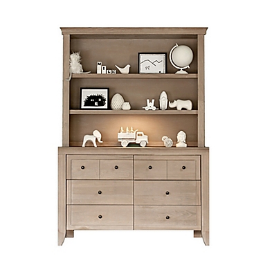 Milk Street Baby Cameo Hutch/Bookcase in Natural Toast. View a larger version of this product image.