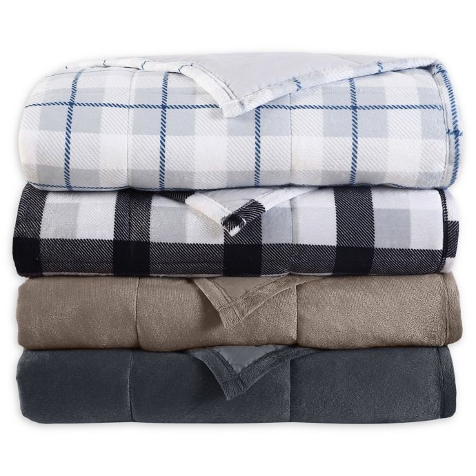 Quilted 12 lb. Weighted Blanket | Bed Bath and Beyond Canada
