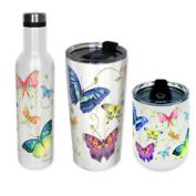 Butterflies Stainless Steel Drinkware Collection