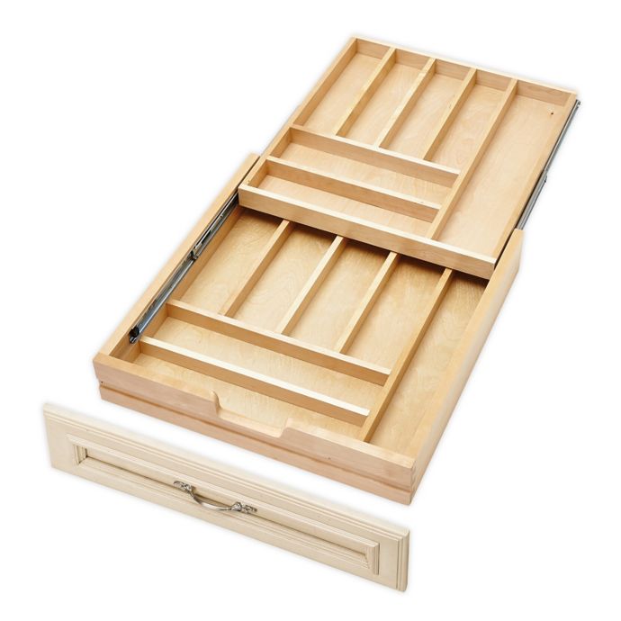 RevAShelf® DoubleTiered Cutlery Drawer Bed Bath & Beyond