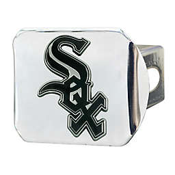 MLB Chicago White Sox Chrome Emblem on Chrome Hitch Cover