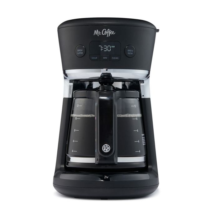 Mr Coffee 12 Cup Deluxe Easy Measure Coffee Maker In Black Bed Bath Beyond