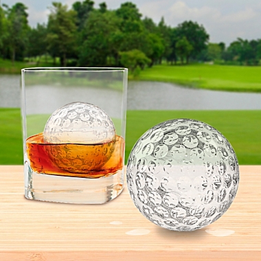 Tovolo&reg; Golf Ball Ice Molds (Set of 3). View a larger version of this product image.