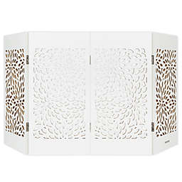 Cardinal Gates® Freestanding Starburst Decorative Pet Gate in White