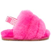 UGG&reg; Fluff Strap Sandal in Pink