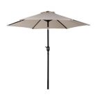 Alternate image 0 for Sunnydaze Decor 7.5-Foot Octagon Aluminum Tilting Market Umbrella in Beige