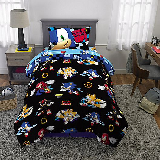Sonic The Hedgehog Bed In A Bag, Kids Twin Bed In A Bag