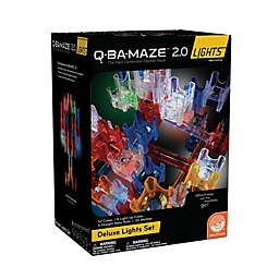 Q-BA-MAZE 2.0: Deluxe Lights Marble Run Set