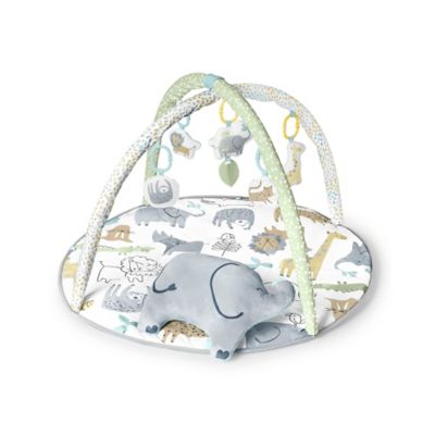 bright starts enchanted elephant baby gym