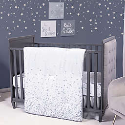 Trend Lab® Sprinkle Stars 3-Piece Crib Bedding Set in Grey/Silver