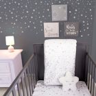 Alternate image 9 for Trend Lab&reg; Sprinkle Stars 3-Piece Crib Bedding Set in Grey/Silver