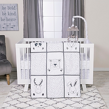 Trend Lab White Pique Baby Nursery Crib Bedding CHOOSE FROM 3 4 5 Piece Set 