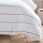 Alternate image 4 for City Scene&reg; Tideline 2-Piece Reversible Twin Comforter Set in White/Navy