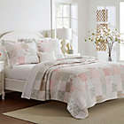 Alternate image 0 for Laura Ashley&reg; Celina Patchwork Reversible 3-Piece  Full/Queen Quilt Set in Pastel Pink
