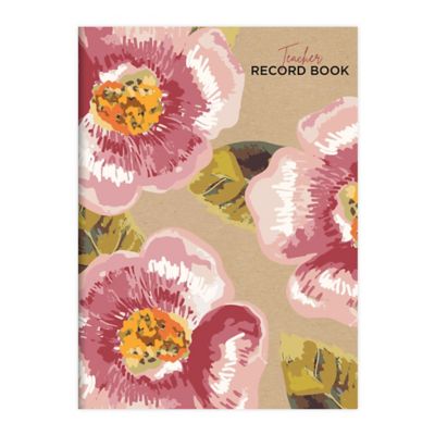 TF Publishing Floral Kraft Teacher Record Grade Book