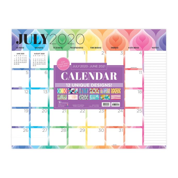 TF Publishing Patterns July 2020 to June 2021 Desk Pad ...