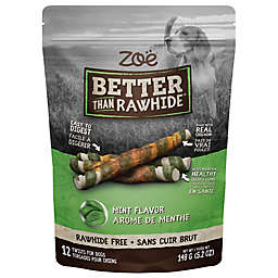 Zoe Better Than Rawhide 12-Pack Mint Flavored Dog Treats