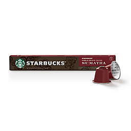 Starbucks® by Nespresso® Sumatra Espresso Capsules 10-Count