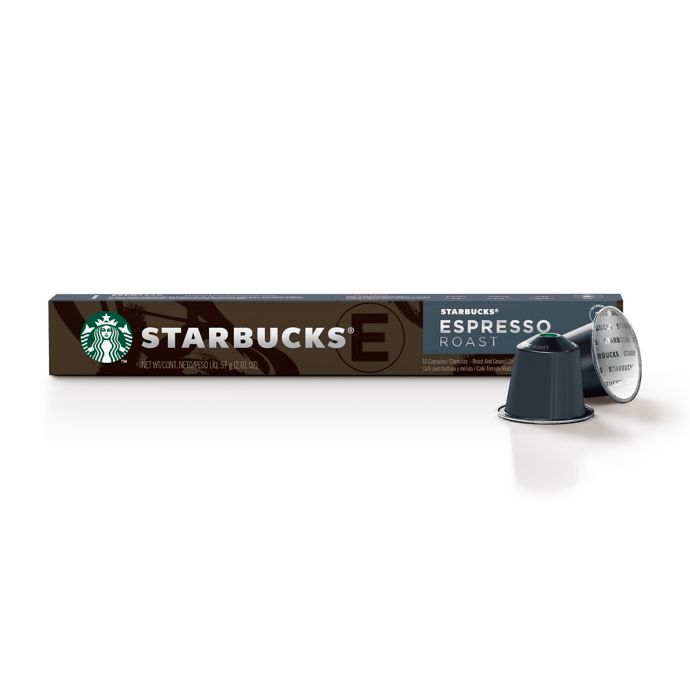 starbucks by nespresso espresso roast capsules