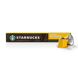 Starbucks® by Nespresso® Blonde Espresso Capsules 10-Count