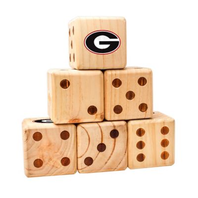 NCAA Georgia Bulldogs Lawn Bowling Yard Dice