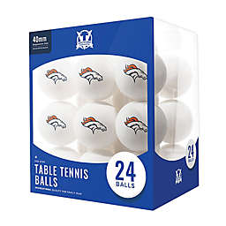 NFL Denver Broncos 24-Count Table Tennis Balls