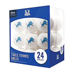 NFL Detroit Lions 24-Count Table Tennis Balls