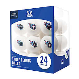 NFL Tennessee Titans 24-Count Table Tennis Balls